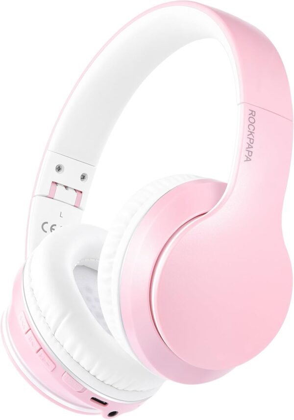 Foldable Wireless Earphones with Mic and Travel Case - Image 37
