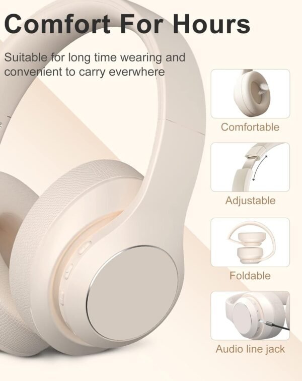 HiFi Stereo Wireless Bluetooth Headphones - Image 8