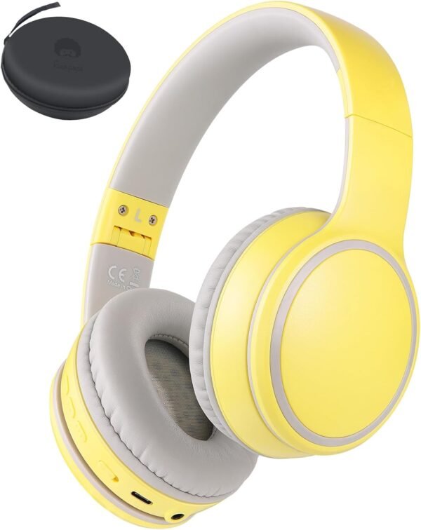 Foldable Wireless Earphones with Mic and Travel Case - Image 9