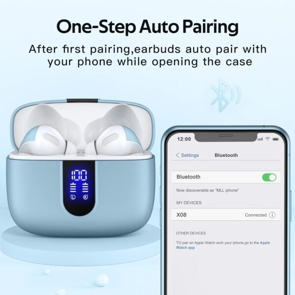 IPX5 Waterproof In-ear Wireless Bluetooth Headphones - Image 41