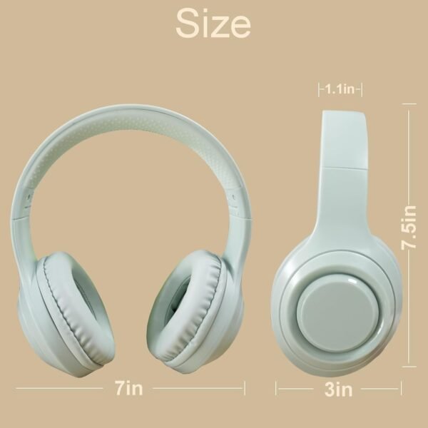 Hi-Fi Stereo Bluetooth Foldable Over-Ear Headphones with Built-in Microphone - Image 15