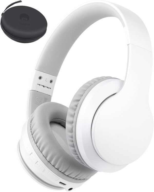 Foldable Wireless Earphones with Mic and Travel Case - Image 44