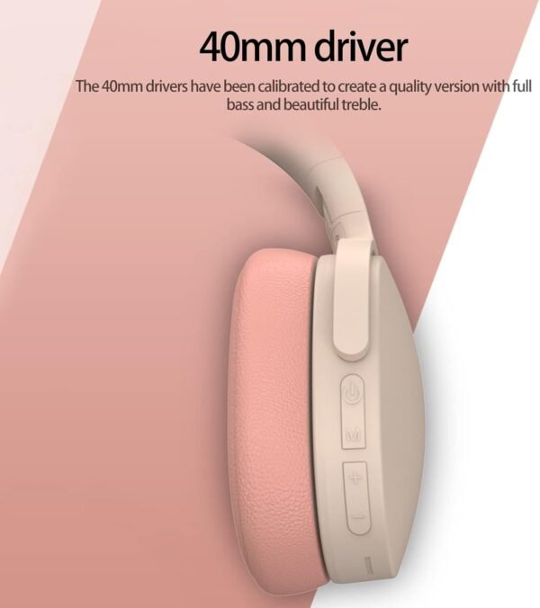 Over-ear foldable Bluetooth headset with intelligent noise cancellation - Image 7