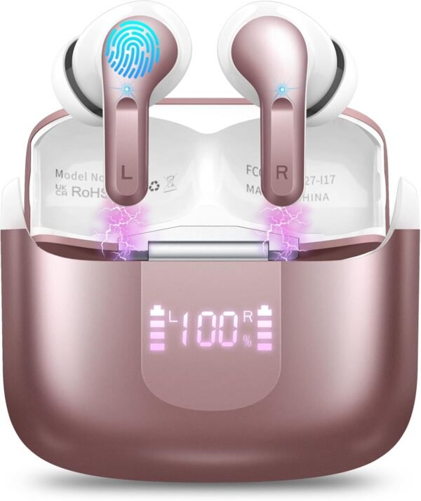 5.3 New 40H Bass Stereo Noise Cancelling Wireless Bluetooth Headphones - Image 25