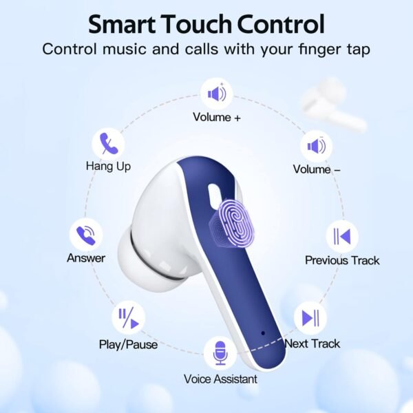 IPX5 Waterproof In-ear Wireless Bluetooth Headphones - Image 61