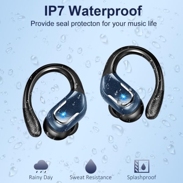 IP7 Waterproof with ENC Noise Cancelling Mic Bluetooth Earbuds - Image 20