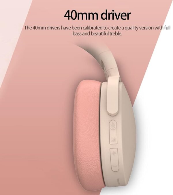 Over-ear foldable Bluetooth headset with intelligent noise cancellation - Image 13