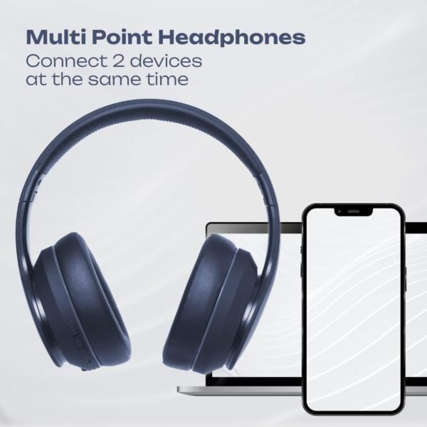 Foldable Wireless Bluetooth Over-Ear Headphones - Image 4