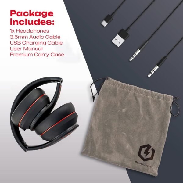 Foldable Wireless Bluetooth Over-Ear Headphones - Image 54