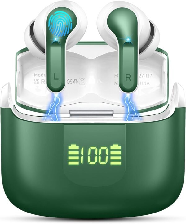 5.3 New 40H Bass Stereo Noise Cancelling Wireless Bluetooth Headphones - Image 41