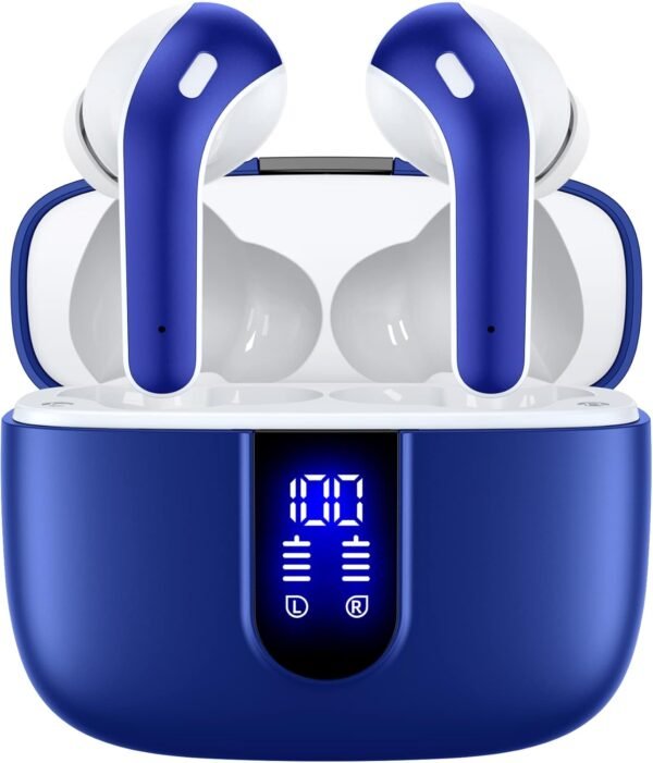 IPX5 Waterproof In-ear Wireless Bluetooth Headphones - Image 58