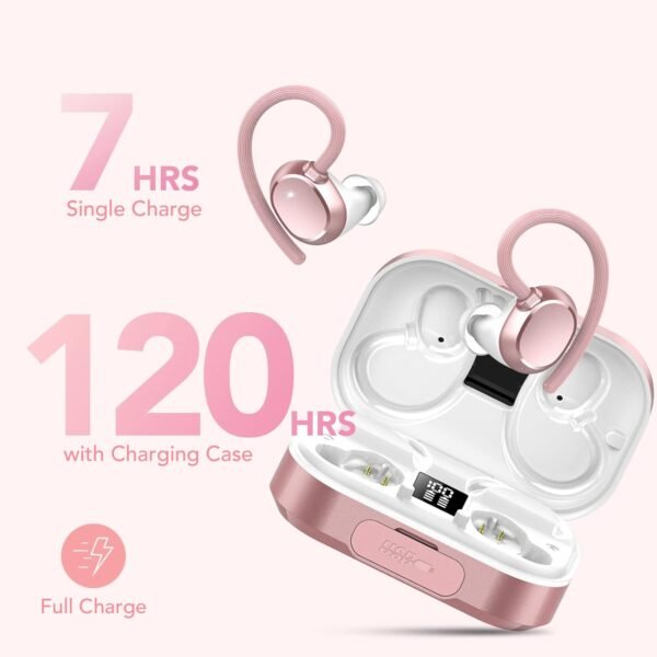 IPX7 Waterproof, Deep Bass 2.0 Bluetooth Earphones Wireless Headphones - Image 9
