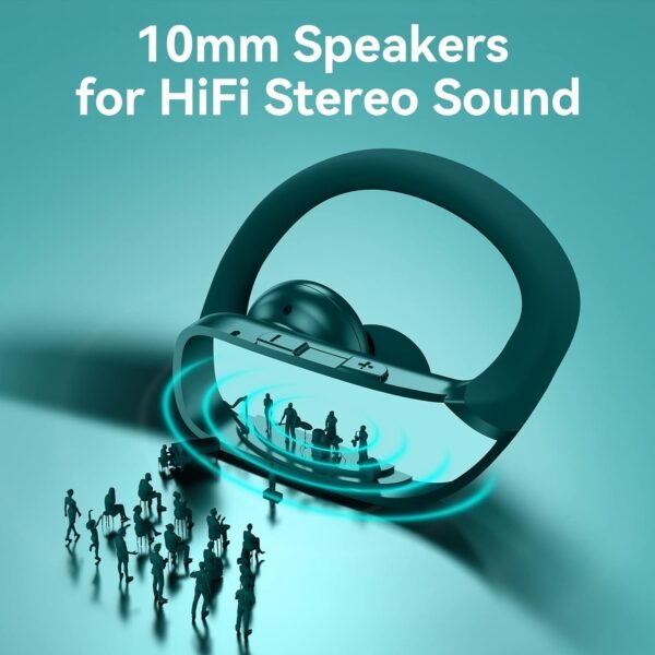 Wireless Bluetooth Headphones with LED Display and Ear Hooks - Image 35