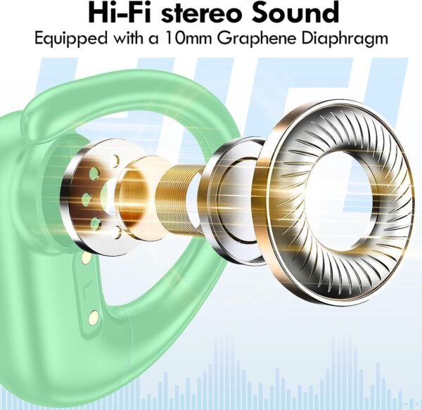 Wireless Bluetooth Over-Ear Headphones with Deep Bass - Image 2