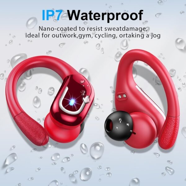 IP7 Waterproof with ENC Noise Cancelling Mic Bluetooth Earbuds - Image 46