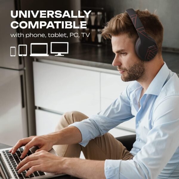 Foldable Wireless Bluetooth Over-Ear Headphones - Image 51