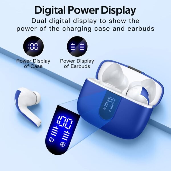 IPX5 Waterproof In-ear Wireless Bluetooth Headphones - Image 59
