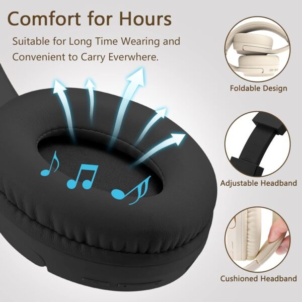 Wireless Bluetooth 5.3 Headphones with Mic - Image 25