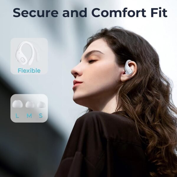 Bluetooth 5.3 Sweatproof Over-Ear Running Earphones with Ear Hooks - Image 22