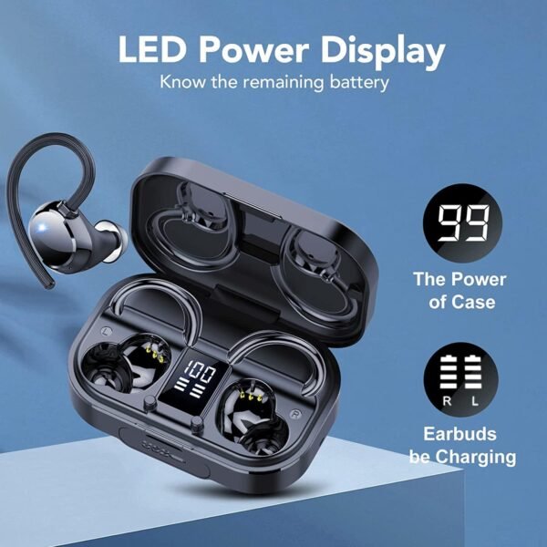 IPX7 Waterproof, Deep Bass 2.0 Bluetooth Earphones Wireless Headphones - Image 18