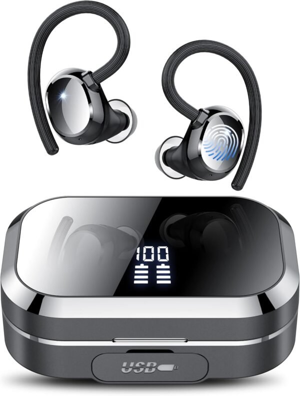 IPX7 Waterproof, Deep Bass 2.0 Bluetooth Earphones Wireless Headphones - Image 15
