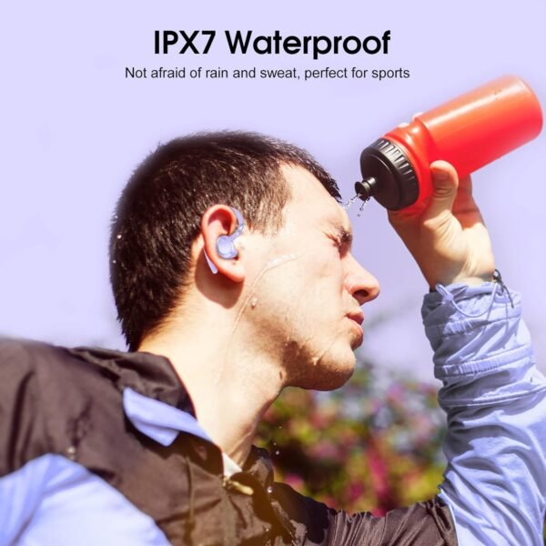 HiFi Stereo Bluetooth 5.3 In-ear Running Headphones with Earhook - Image 13