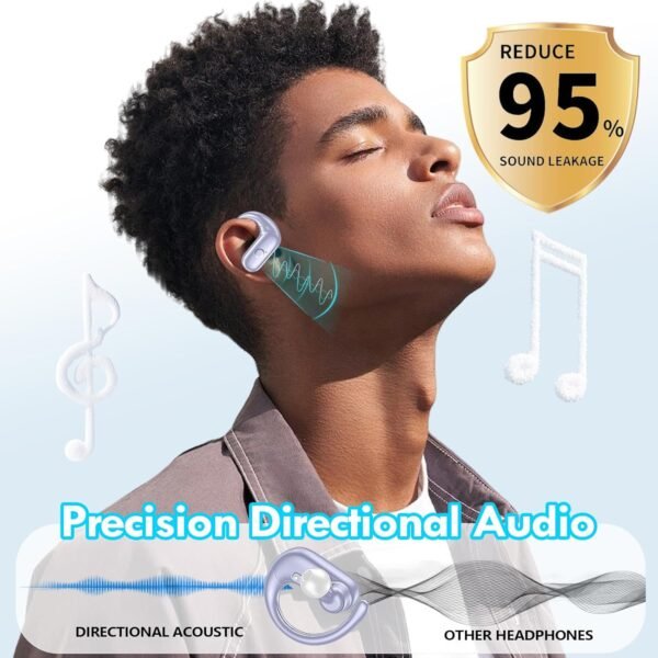 Wireless Bluetooth Over-Ear Headphones with Deep Bass - Image 30
