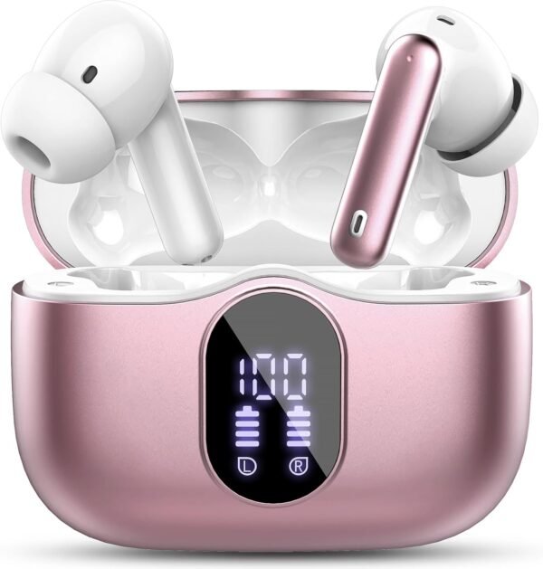 Bluetooth 5.4 Bass Stereo Noise Cancelling In-Ear Headphones - Image 15