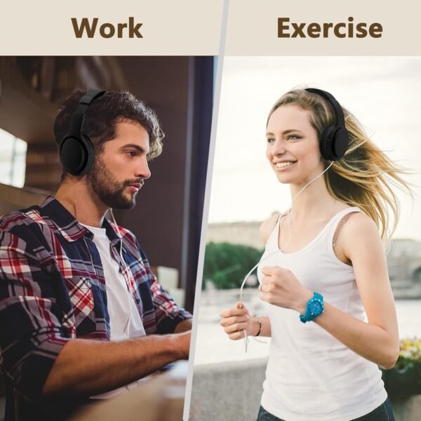 Wireless Bluetooth 5.3 Headphones with Mic - Image 23