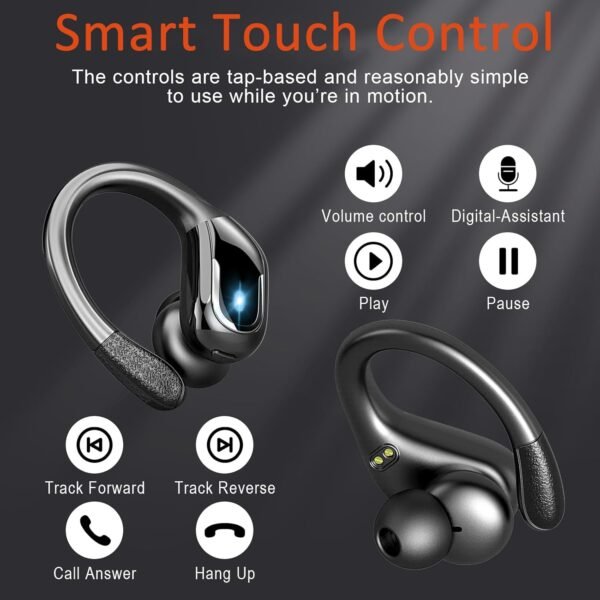 IP7 Waterproof with ENC Noise Cancelling Mic Bluetooth Earbuds - Image 27