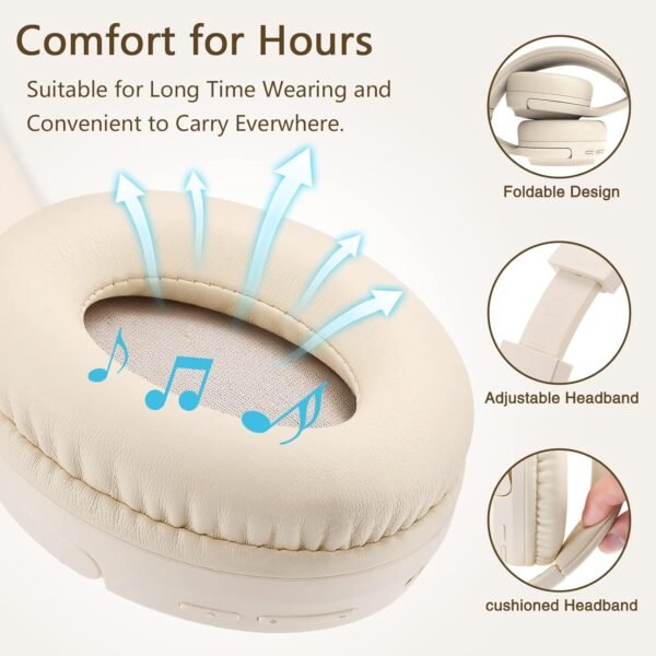 Wireless Bluetooth 5.3 Headphones with Mic - Image 10