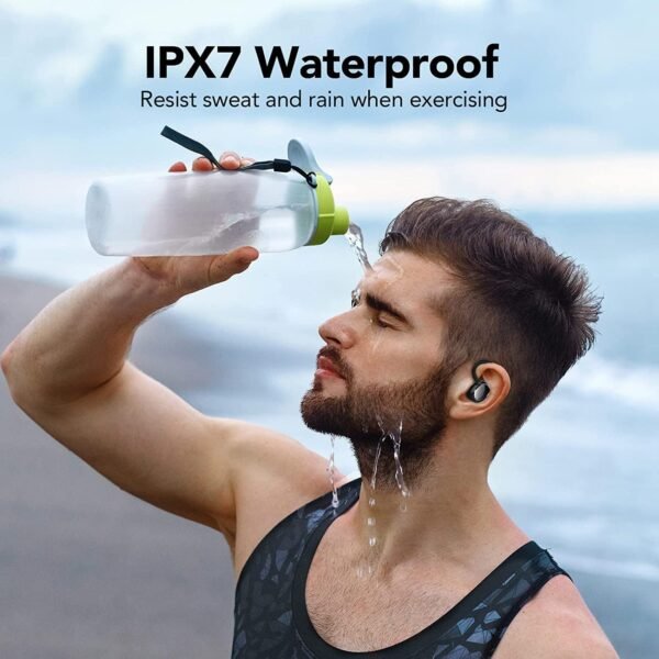 IPX7 Waterproof, Deep Bass 2.0 Bluetooth Earphones Wireless Headphones - Image 20