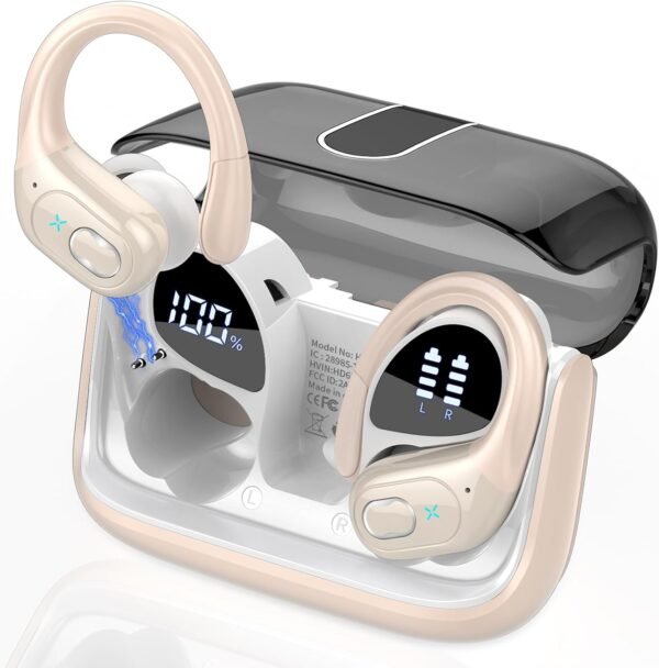 2025 Bluetooth Stereo Deep Bass, ENC Noise Cancelling Microphone, IPX7 Waterproof Earphones - Image 50