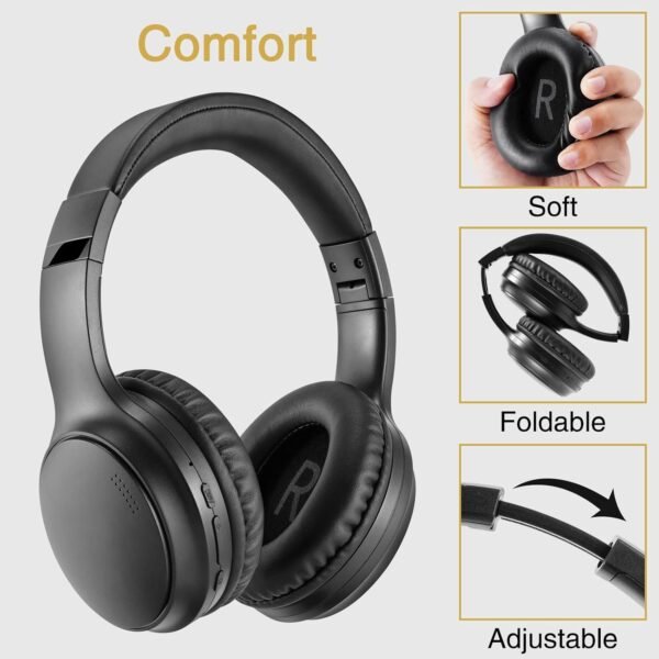 Wireless Bluetooth 5.3 Headphones with Mic - Image 6