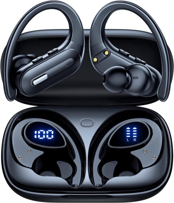Bluetooth 5.3 waterproof heavy bass sports earphones - Image 20