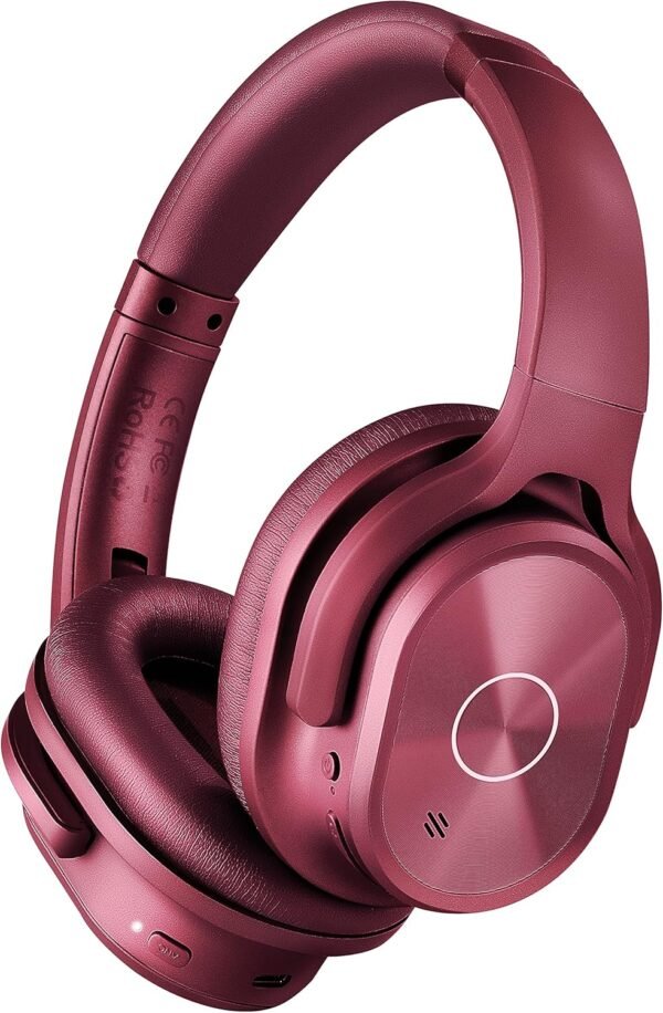 Active Noise Cancelling Deep Bass Hi-Fi Stereo Wireless Bluetooth Over-Ear Headphones - Image 7